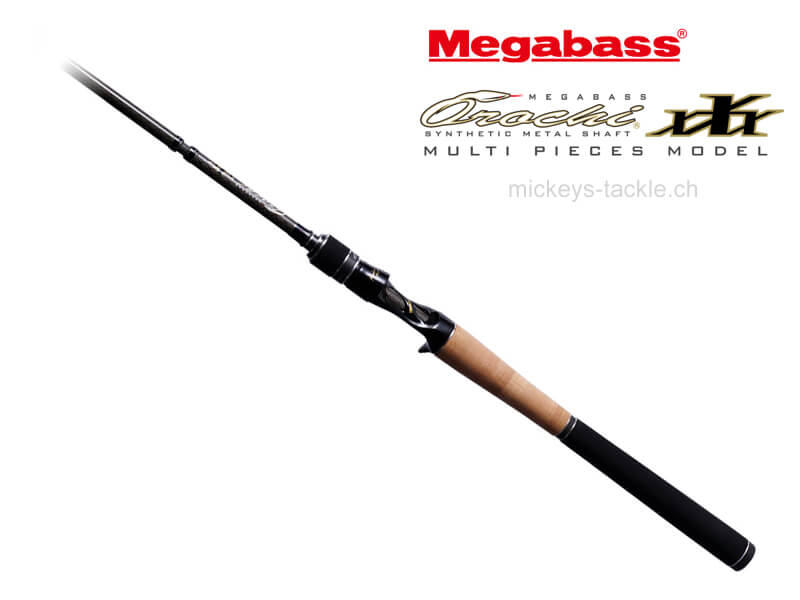 Megabass OROCHI XXX, F4-610K 2P BLACK ELSEIL II